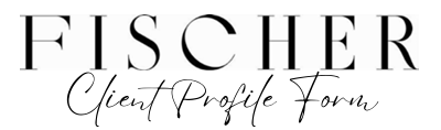 Fischer Client Profile Form Header